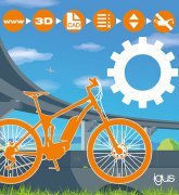 自润滑的igus 3D打印链轮实现电动自行车的静音骑