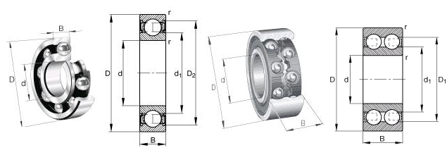 SKF 6014-2RS轴承