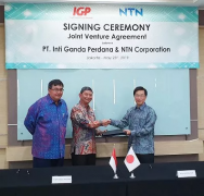 NTN与印度尼西亚IPG公司签订等速万向节合资项目